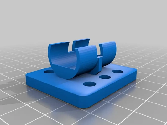 bearing holder anet bed frame - 3d by zachary prints on thangs 3d print model - Mito3D