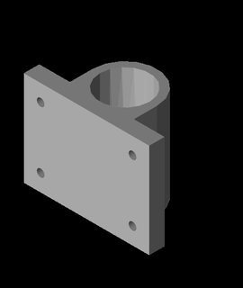 bearing mount cooleolarsen 3d print model - Mito3D