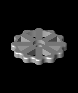 bed levelling knob 3d model twxii thangs 3d print model - Mito3D