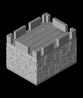 bedpost castle cap moldywombat 3d print model - Mito3D