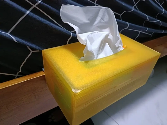 bedside tissue box holder cover - 3d by zer0s on thangs 3d print model - Mito3D