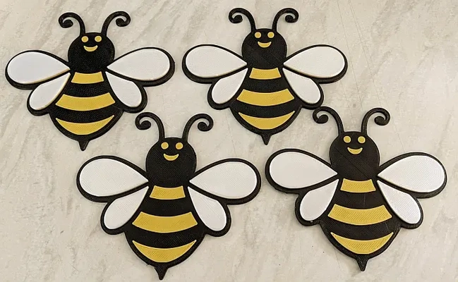 bee - 3d by gfcaim on thangs 3d print model - Mito3D