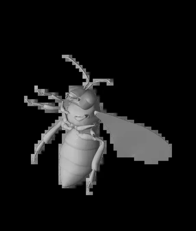 abeille v3 fbx 3d by ralph 3d print model - Mito3D