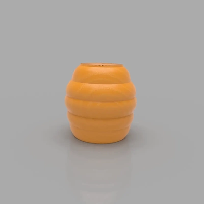 beehive vase - 3d by mels3d on thangs bees 3d print model - Mito3D