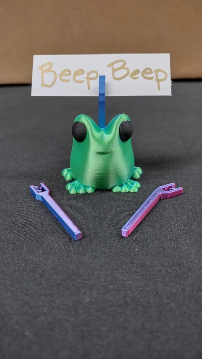 beep frog - 3d by built bot on thangs 3d print model - Mito3D