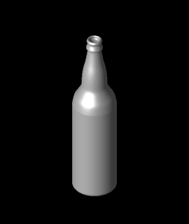 Cerveja garrafa 3d modelo rabugento sarlacc 3d print model - Mito3D