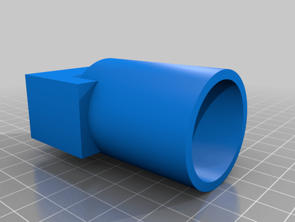 belt sander vacuum adapter - nathanprinting 3d print model - Mito3D