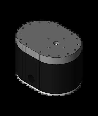 bi-wing lobe pump - 3d by print on thangs 3d print model - Mito3D