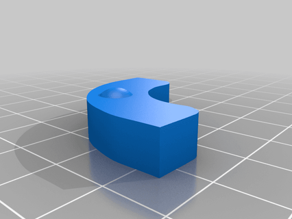 big blue party x speaker foot - b1tshifter 3d print model - Mito3D