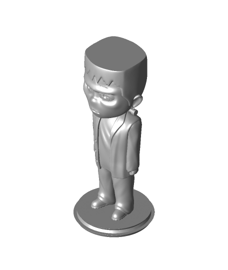 big head- frankenstein 3D print model - Mito3D