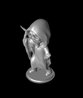 gros head visage fantôme 3d print model - Mito3D