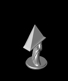 büyük head piramit baş 3d model teşekkürler 3d print model - Mito3D