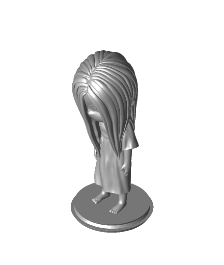 gros head samara bague 3D print model - Mito3D