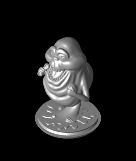 gros head slimer chasseurs fantômes 3d print model - Mito3D