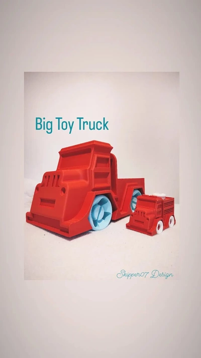big toy truck 35 - 3d by skipper07 on thangs 3d print model - Mito3D