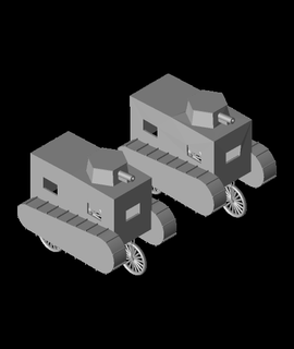 Fahrrad Übung Panzer ww2 Mars Hobbys Spiele 3d print model - Mito3D