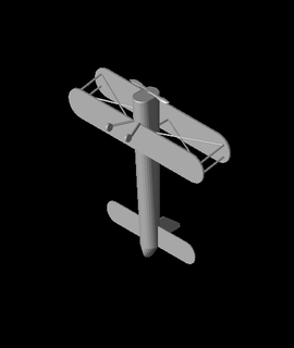 biplane natearmstrong 3d print model - Mito3D