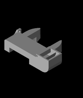 biqu h2 ventilateur canal peaufiné orig suivre 3d modèle 3d print model - Mito3D