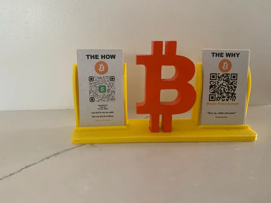 bitcoin education center - 3d by wadesworlds on thangs 3d print model - Mito3D