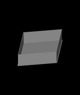 nero losanga nidible scatola v1 ppac 3d print model - Mito3D