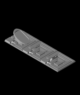 bıçak ağzı koşucu destek ayakta durmak parça çocuk 3d print model - Mito3D