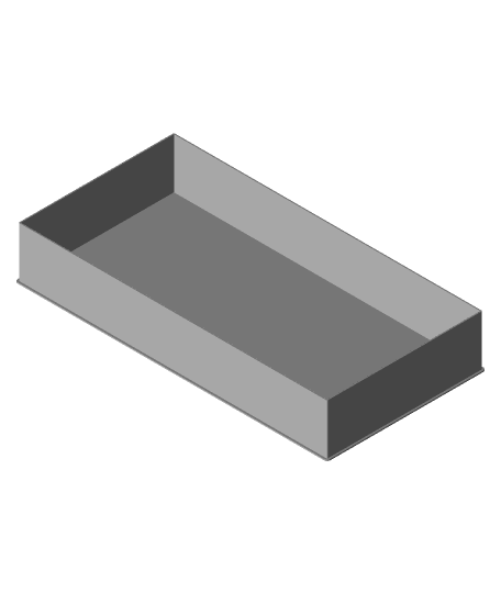 quadra nestable caixa v1 3D print model - Mito3D