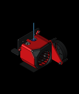 blower fan replacement cr-10 smar Hobbies & Games 3d print model - Mito3D