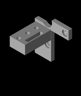 bltouch montare ender 3 3d modello modbot grazie 3d print model - Mito3D