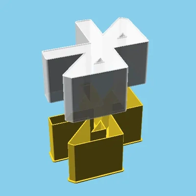 bluetooth símbolo anidable caja v1 3d by ppac on gracias 3d print model - Mito3D