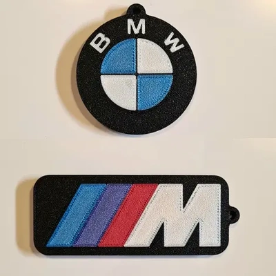 bmw key chain multi color printing - 3d by prints gifts on thangs 3d print model - Mito3D