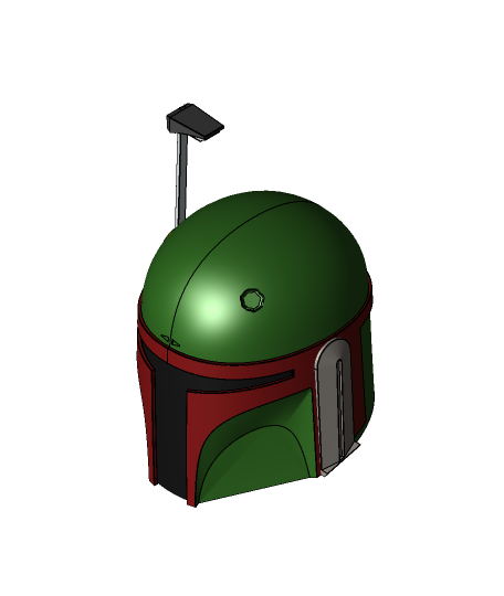 boba fett 3d modelo Mattias Hellberg 3D print model - Mito3D