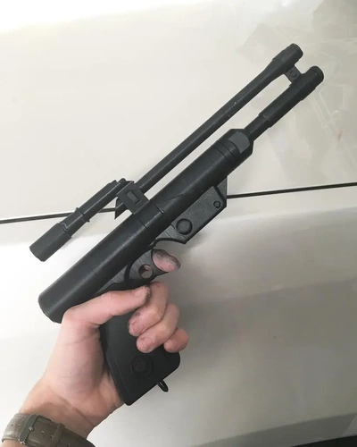 boba fett blaster pistol - 3d by reprops03 on thangs 3d print model - Mito3D