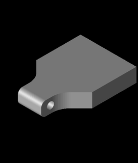 body pin pull tabs v01stl 3d print model - Mito3D