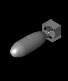 bomba ii mundo Guerra 3d modelo fuenteschriss74 gracias 3d print model - Mito3D