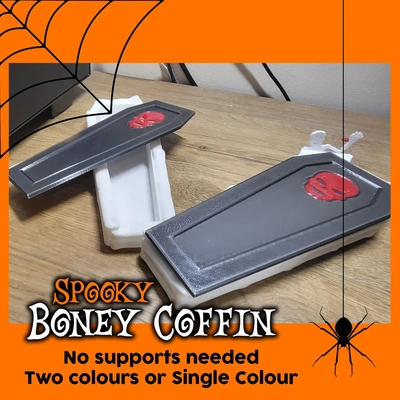 boney coffin caskett no supports multicolour or single colour - 3d by oddity on thangs 3d print model - Mito3D