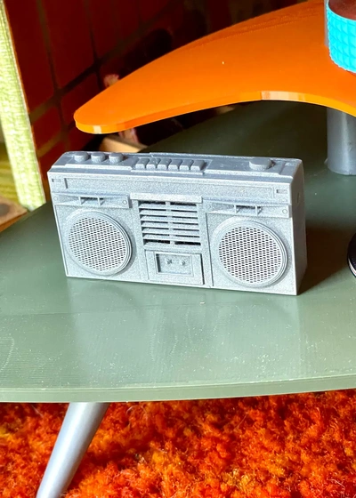 boombox mini - 3d by retromaker on thangs 3d print model - Mito3D