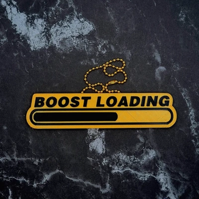boost loading charm - 3d by jcreatenz on thangs 3d print model - Mito3D