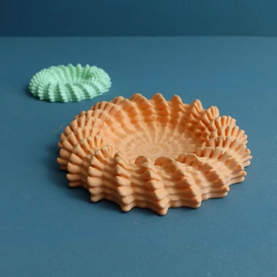 ciotola heliopora corallo 3d by gazzaladra on grazie 3d print model - Mito3D