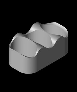 Kutu organizatör tutkal Boite çaldı 3d print model - Mito3D