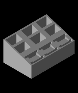 Kutu mağaza Pendrive hafıza kart 3d print model - Mito3D