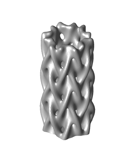 braided grass vase medium Home & Garden 3D print model - Mito3D