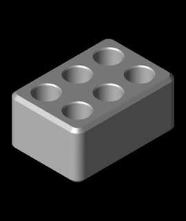 braille trainer casestl noamplatt 3d print model - Mito3D