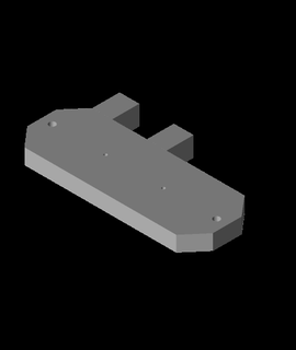 brain basestl latchnlock 3d print model - Mito3D