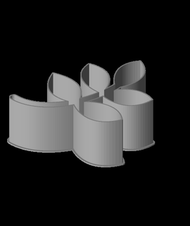 Ast Blätter schält Box v1 3d print model - Mito3D
