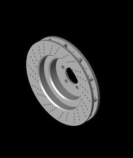 brembo brake disk caliper - check 3d print model - Mito3D