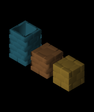 brick block box openscad 3d model 3dprinty thangs 3d print model - Mito3D