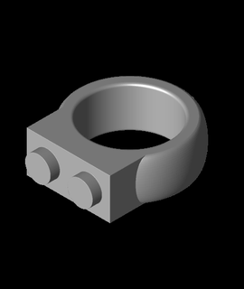 anillo ladrillo 3d modelo agepbiz gracias 3d print model - Mito3D