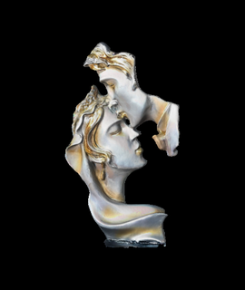 bronze couple generated revopoint pop 3d model thangs 3d print model - Mito3D
