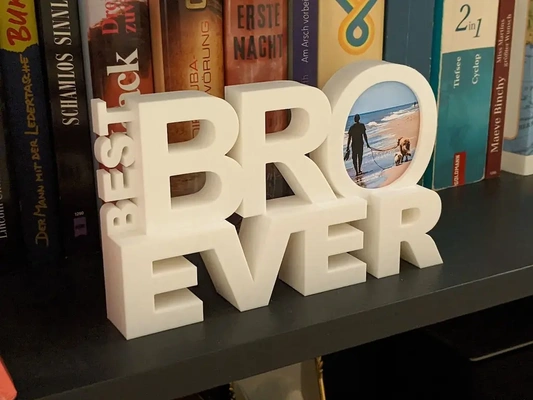 brother photo picture frame - 3d by medi2go on thangs 3d print model - Mito3D