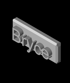 Bryce plato reifsnyderbrock 3d print model - Mito3D